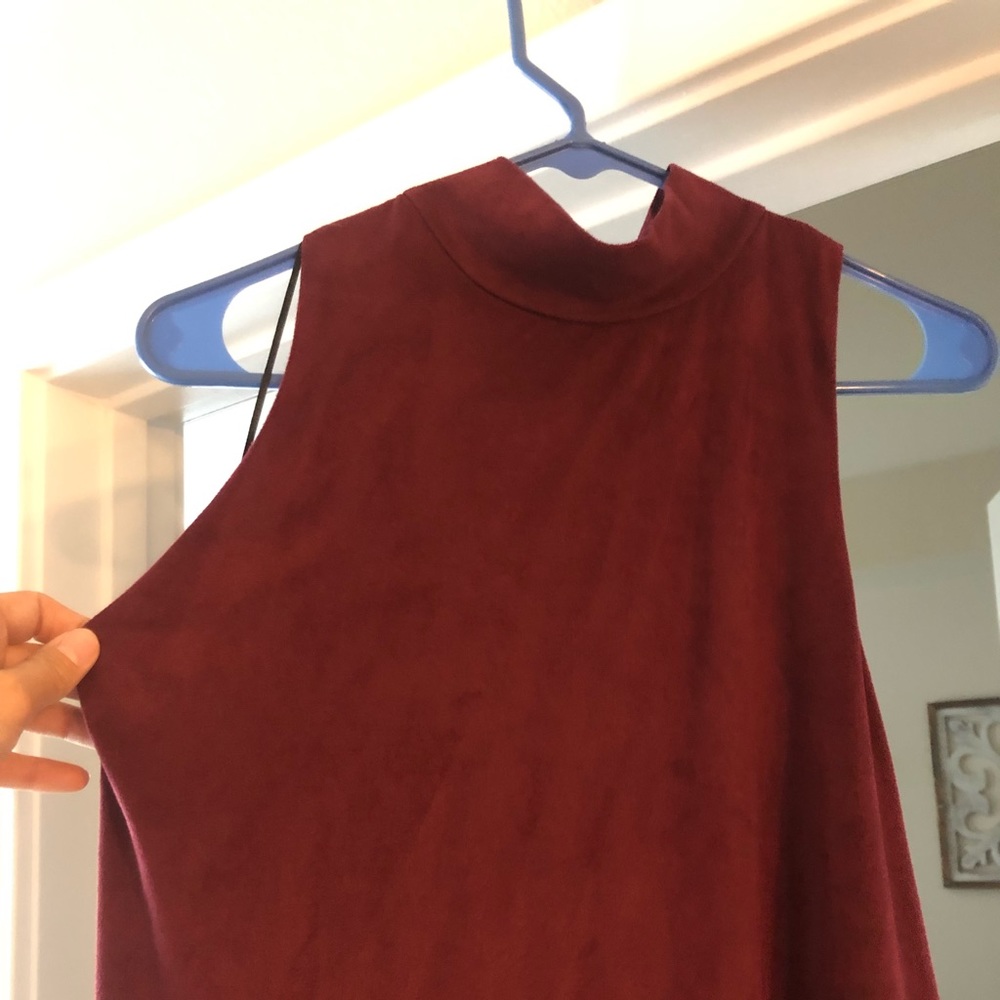Maroon dress